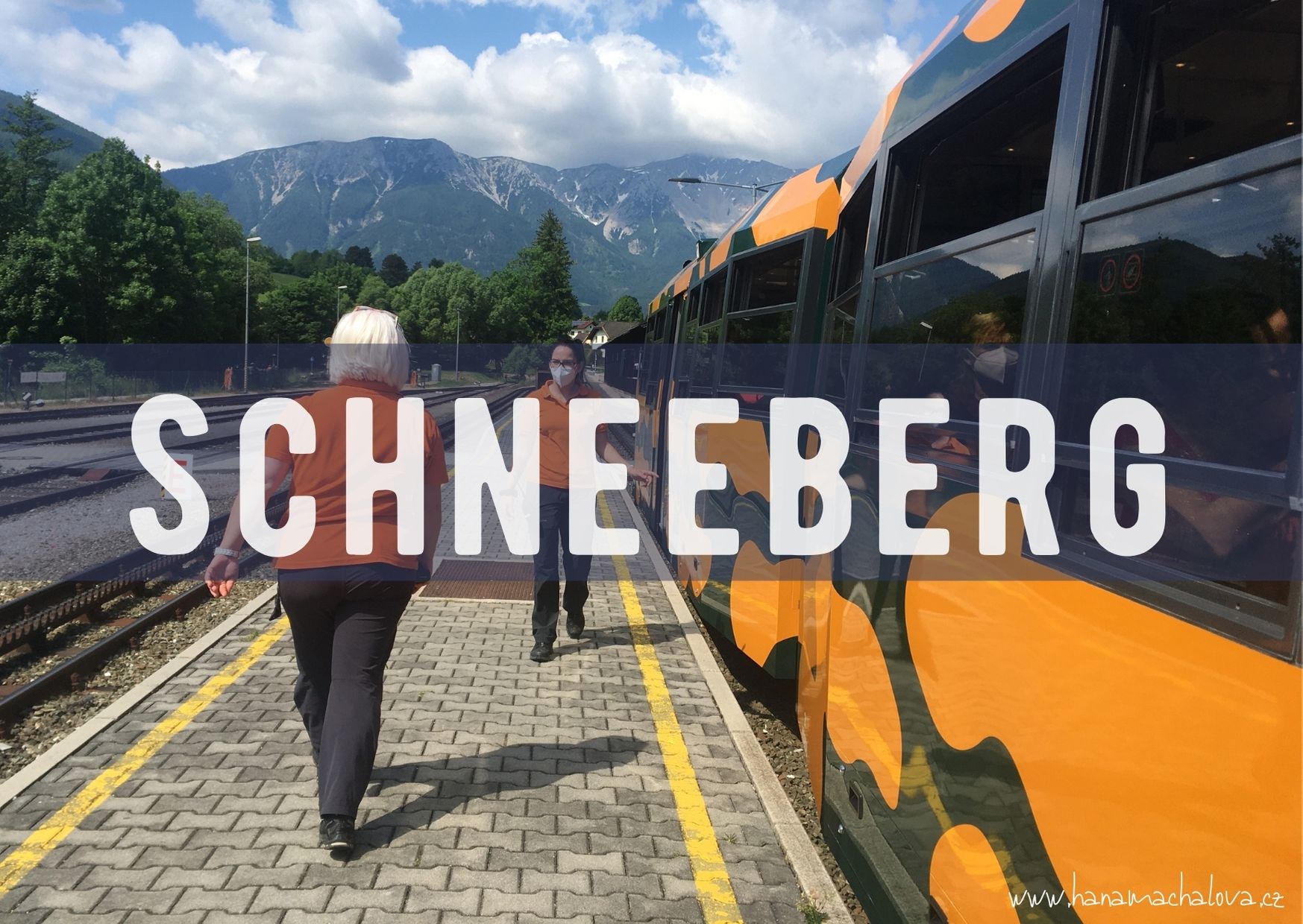 Schneeberg 2076m a nejvýše položené nádraží v Rakousku