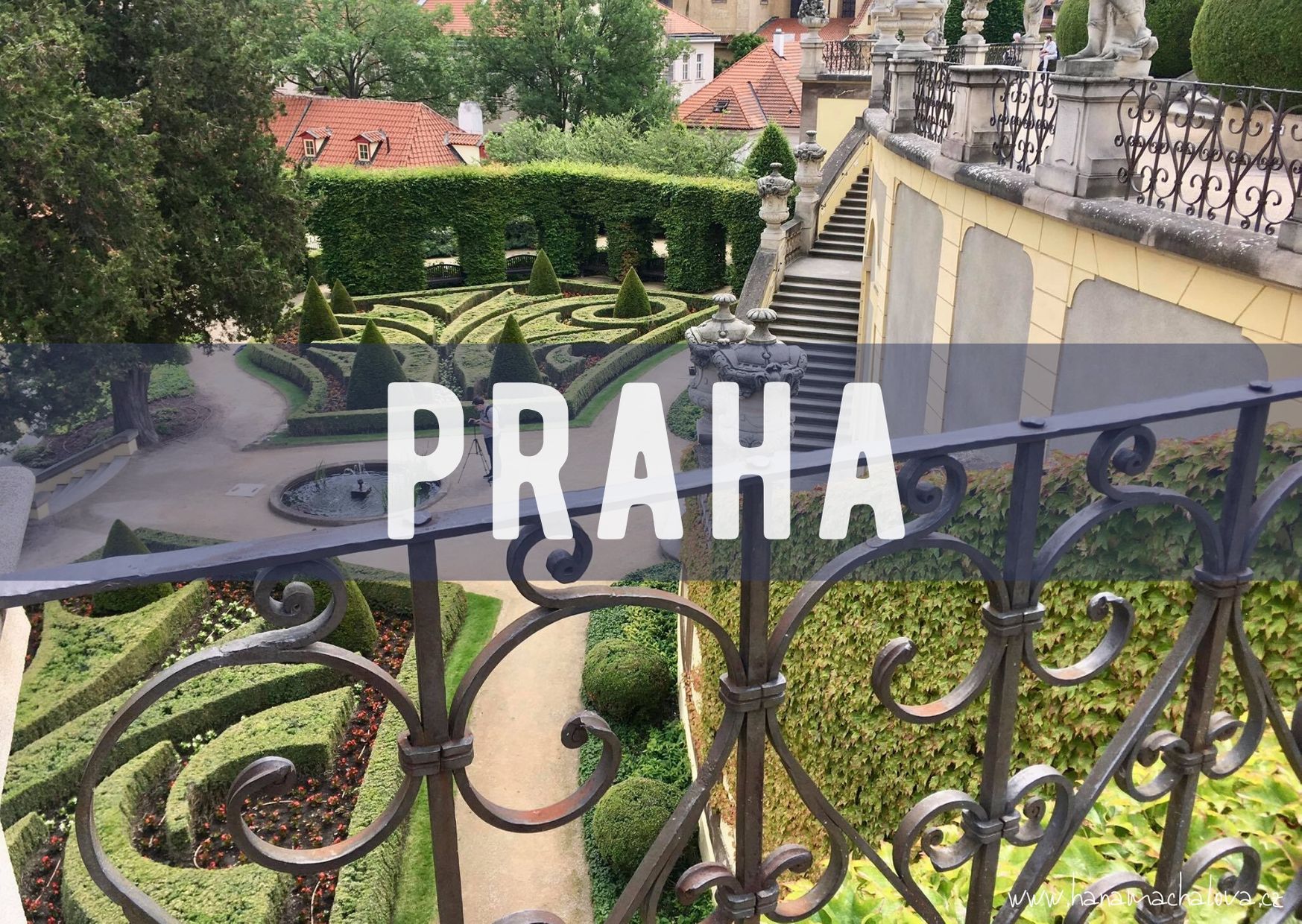 Vrtbovská zahrada v Praze - barokní perla