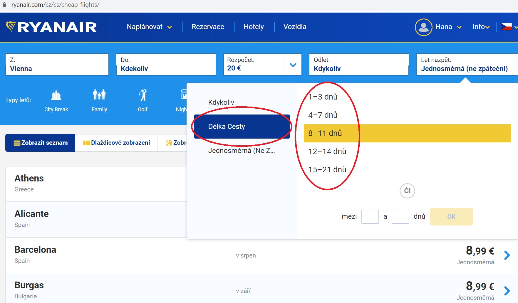 Jak najít a koupit nejlevnější tarif letenky Ryanair v akci | Hana ...